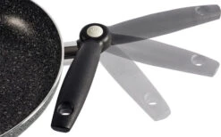 Sartén Stone Rock Con Mango Plegable 22 Cm