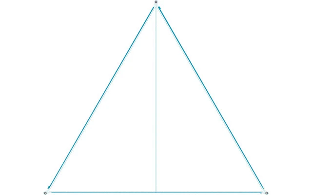 Lona Doblada Lisa Simple Blanca / Cremallera Roja 5 Lona Doblada Lisa Simple Blanca / Cremallera Roja - Imagen 5