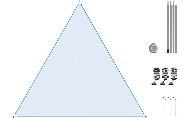 Lona Doblada Juego De Lona Barbados Cereza / Cremallera Negro 2 Lona Doblada Juego De Lona Barbados Cereza / Cremallera Negro - Imagen 2