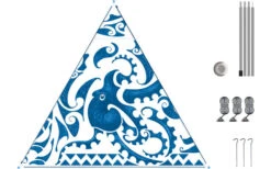 Bent Canvas Allover Set Tarp New Zealand Octupus Print / Zipper Black -Brunner Ventas 251483 1778714 4