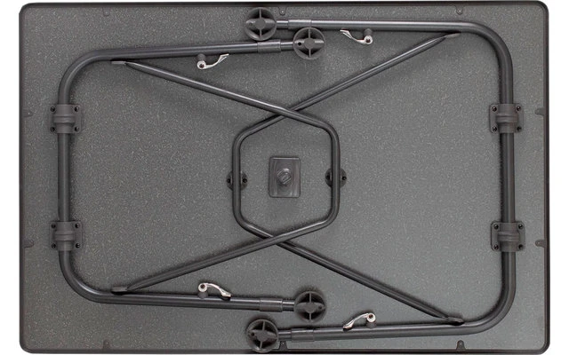 Mesa Plegable Westfield Aircolite 120 Negra 120 X 80 Cm 2 Mesa Plegable Westfield Aircolite 120 Negra 120 X 80 Cm - Imagen 2