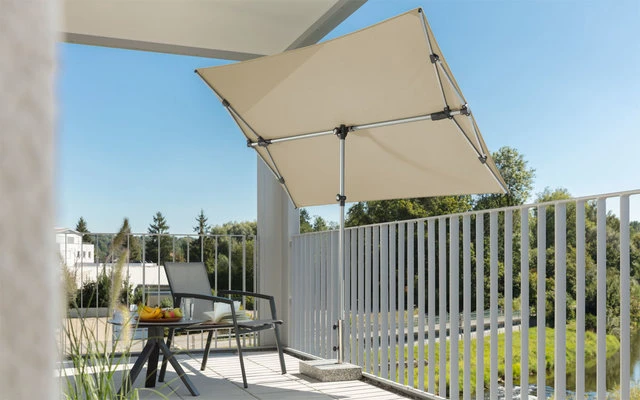 Schneider Schirme Novara Sombrilla Giratoria/retorno 190 X 140 Cm Antracita 6 Schneider Schirme Novara Sombrilla Giratoria/retorno 190 X 140 Cm Antracita - Imagen 6