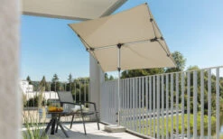 Schneider Umbrellas Novara Parasol Giratorio/revestido 190 X 140 Cm Natural -Brunner Ventas 289482 2089947