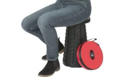 Taburete Telescópico Wedo Sittogo Rojo -Brunner Ventas 333926 2206197