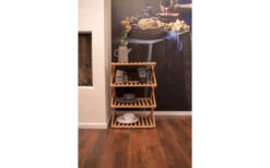 Bo-Camp Urban Outdoor Fitzroy Bambus Faltschrank 4 Fächer -Brunner Ventas 391841 2886572