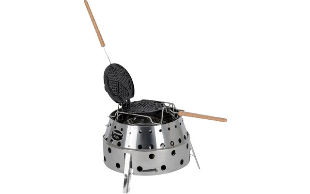 Gofrera Reversible De Hierro Fundido Petromax, Incluyendo El Marco De Soporte 4 Gofrera Reversible De Hierro Fundido Petromax, Incluyendo El Marco De Soporte - Imagen 4