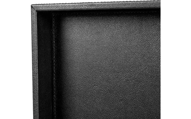 Bandeja Metálica Silwy Aspecto Cuero 41,5 X 31,5 X 4 Cm 3 Bandeja Metálica Silwy Aspecto Cuero 41,5 X 31,5 X 4 Cm - Imagen 3