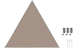 Toldos TC- Zip-Protect De Lona Simple Conectable 250 X 250 X 250 Cm Arena -Brunner Ventas 448436 3884278 3