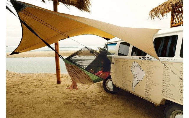 Amazonas Adventure Hammock Tarp Marrón Oscuro 1 Amazonas Adventure Hammock Tarp Marrón Oscuro