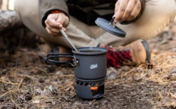 Set De Cocina De Combustible Seco Esbit Con Soporte 585 Ml -Brunner Ventas 511802 3344570