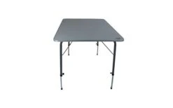 Mesa Plegable Bo-Camp De Altura Regulable 100 X 70 X 70 Cm -Brunner Ventas 516923 3445149