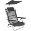 Bo-Camp Parasol Para Silla Gris