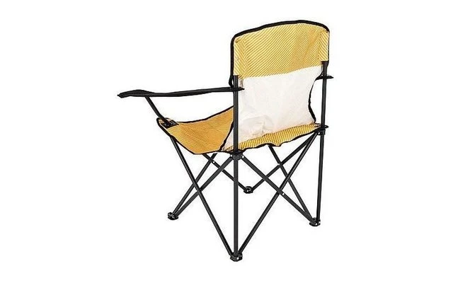 Silla Plegable Bo-Camp Industrial Girard 52 X 89 X 85 Cm Amarillo 2 Silla Plegable Bo-Camp Industrial Girard 52 X 89 X 85 Cm Amarillo - Imagen 2