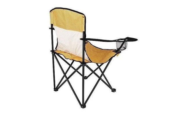 Silla Plegable Bo-Camp Industrial Girard 52 X 89 X 85 Cm Amarillo 3 Silla Plegable Bo-Camp Industrial Girard 52 X 89 X 85 Cm Amarillo - Imagen 3