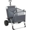 Wecamp Carro De Mano Con Silla De Playa Gris