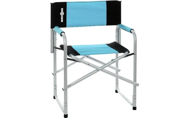 Silla De Director Brunner Bravura Azul Claro/negro 2 Silla De Director Brunner Bravura Azul Claro/negro - Imagen 2