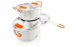 GSI Base Inoxidable Camper Set De Cocina Medio 6 Piezas 2 Ollas 2 / 3 Litros Sartén 22,8 Cm 5 GSI Base Inoxidable Camper Set De Cocina Medio 6 Piezas 2 Ollas 2 / 3 Litros Sartén 22,8 Cm -Brunner Ventas 578067 3950291