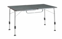 Mesa De Camping Dukdalf Majestic Twin Elegant NG 120 X 80 Cm Gris Vibrante