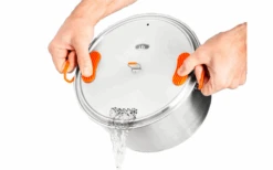 Juego De Cacerolas De Acero Inoxidable GSI Glacier Base L 6 Juego De Cacerolas De Acero Inoxidable GSI Glacier Base L -Brunner Ventas 598331 4336847