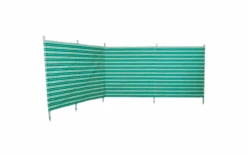 Rompevientos De Rayas Blue Diamond De 3,6 X 1,37 Metros, De Color Verde -Brunner Ventas 605011 4439455