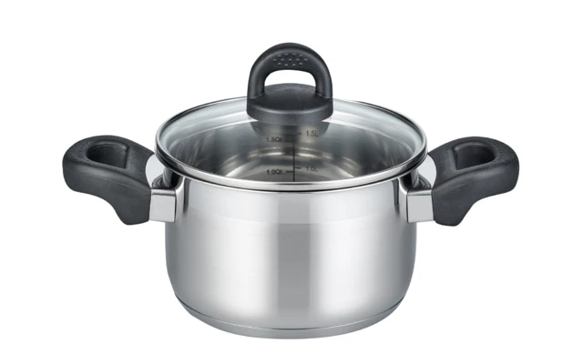 Elo Basic Tourmaline Meat Pot 14 Cm Plata 2 Elo Basic Tourmaline Meat Pot 14 Cm Plata - Imagen 2