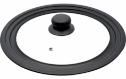 Juego De Tapas Multifuncionales Elo 3 Piezas Negro Transparente 16 / 18 / 20 Cm 3 Juego De Tapas Multifuncionales Elo 3 Piezas Negro Transparente 16 / 18 / 20 Cm -Brunner Ventas 659247 4552116