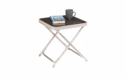 Outwell Baffin Mesa Taburete Y Reposapiés Plegable 3 En 1 42 X 42 X 46 Cm