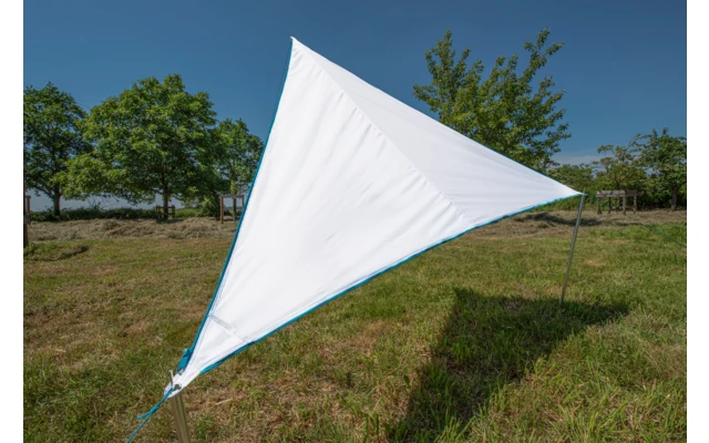 Bent Sun Sail Blanco/RV Rojo 2 Bent Sun Sail Blanco/RV Rojo - Imagen 2