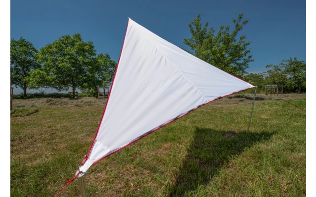 Bent Sun Sail Blanco/RV Rojo 1 Bent Sun Sail Blanco/RV Rojo