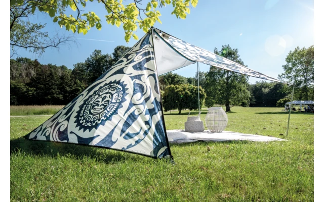 Bent Sun Sail Blanco/RV Rojo 6 Bent Sun Sail Blanco/RV Rojo - Imagen 6