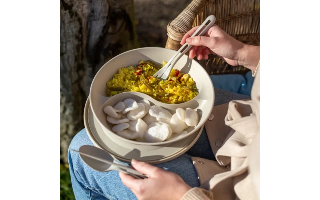 Koziol Connect Separee Plato Menú Con Tapa 1,5 Litros Nature Gris Ceniza 1 Koziol Connect Separee Plato Menú Con Tapa 1,5 Litros Nature Gris Ceniza