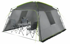 Gazebo Independiente High Peak Cabana 350 X 350 Cm Gris/lima 3 Gazebo Independiente High Peak Cabana 350 X 350 Cm Gris/lima -Brunner Ventas 731402 4904471