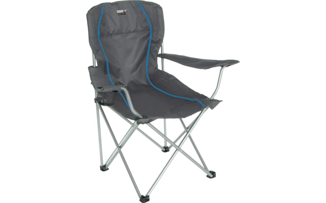 Silla Plegable High Peak Salou 54 X 43,5 X 93 Cm Gris Oscuro/azul 1 Silla Plegable High Peak Salou 54 X 43,5 X 93 Cm Gris Oscuro/azul