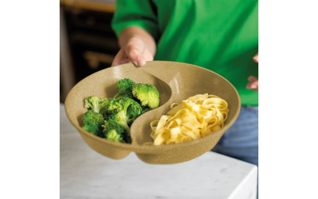 Koziol Connect Separee Plato Menú Con Tapa 1,5 Litros Nature Gris Ceniza 3 Koziol Connect Separee Plato Menú Con Tapa 1,5 Litros Nature Gris Ceniza - Imagen 3